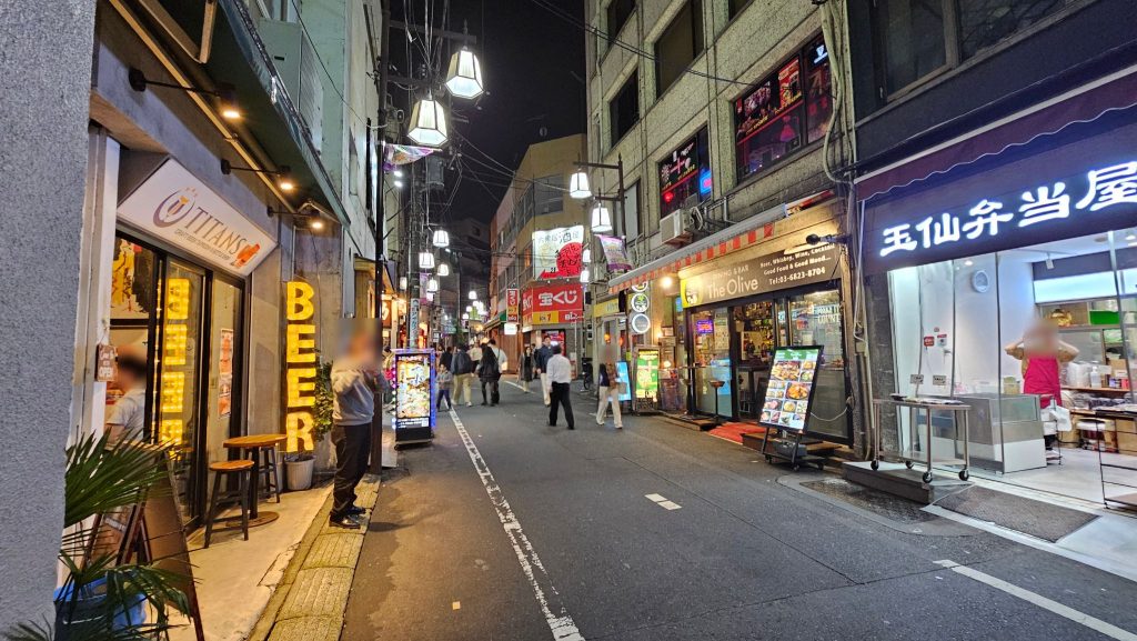 商店街のメイン通り