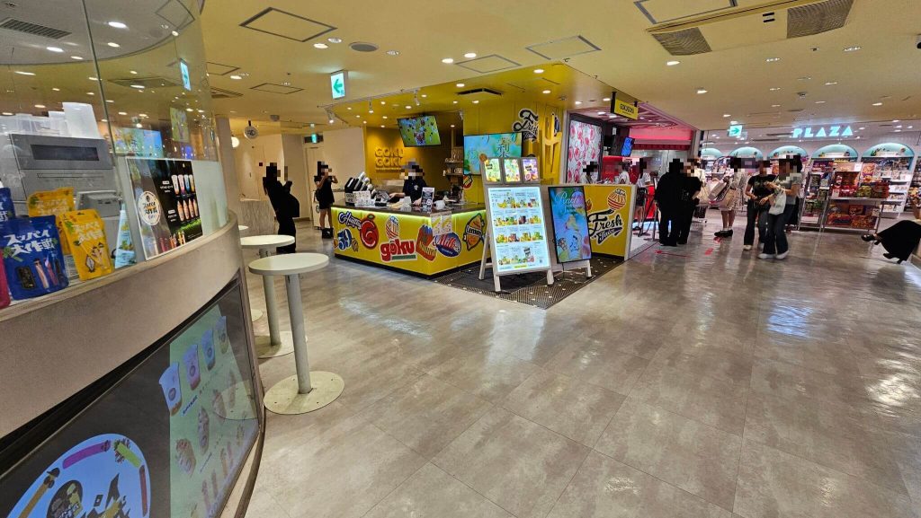 渋谷109の店内