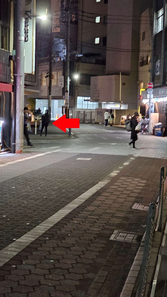 たちんぼではなく、チャイエスの客引きだった